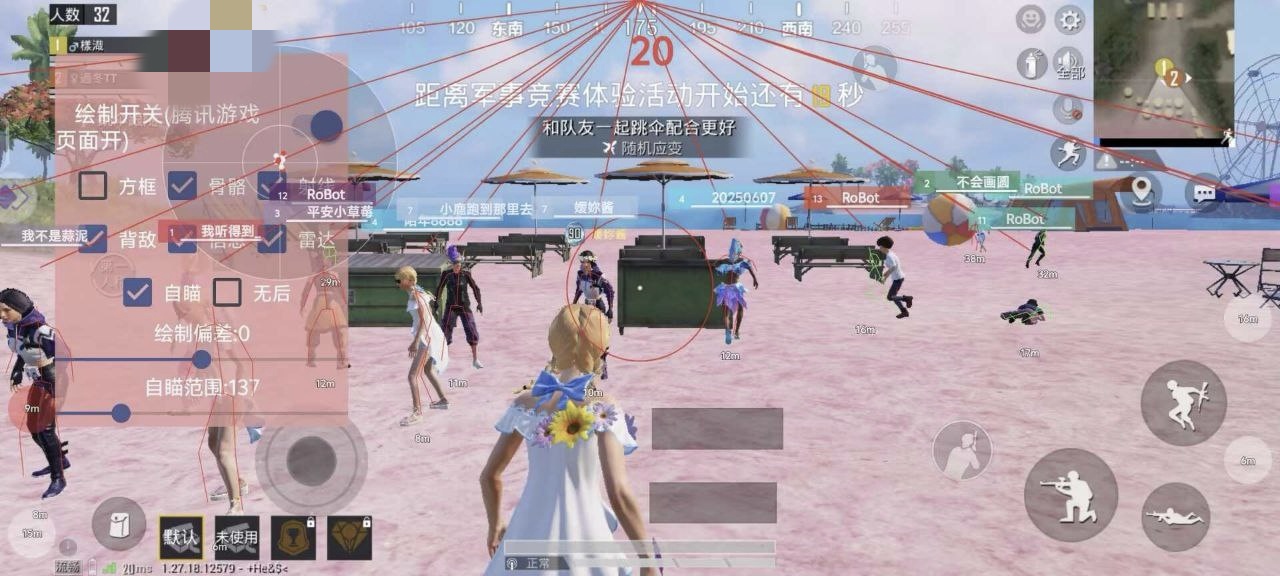 和平精英《北极熊》辅助